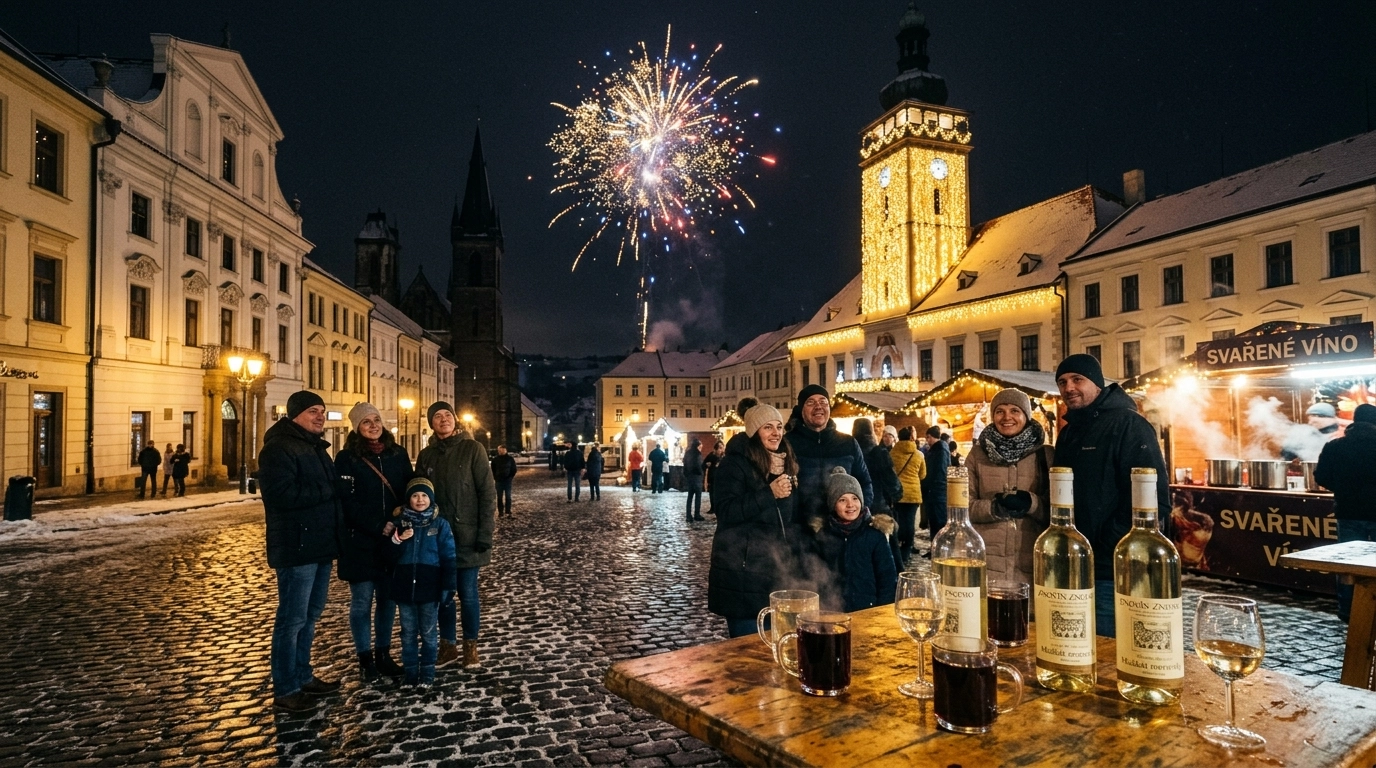 Silvester in Znojmo (Tschechien) 2026/2027 – Weinregion & Programm