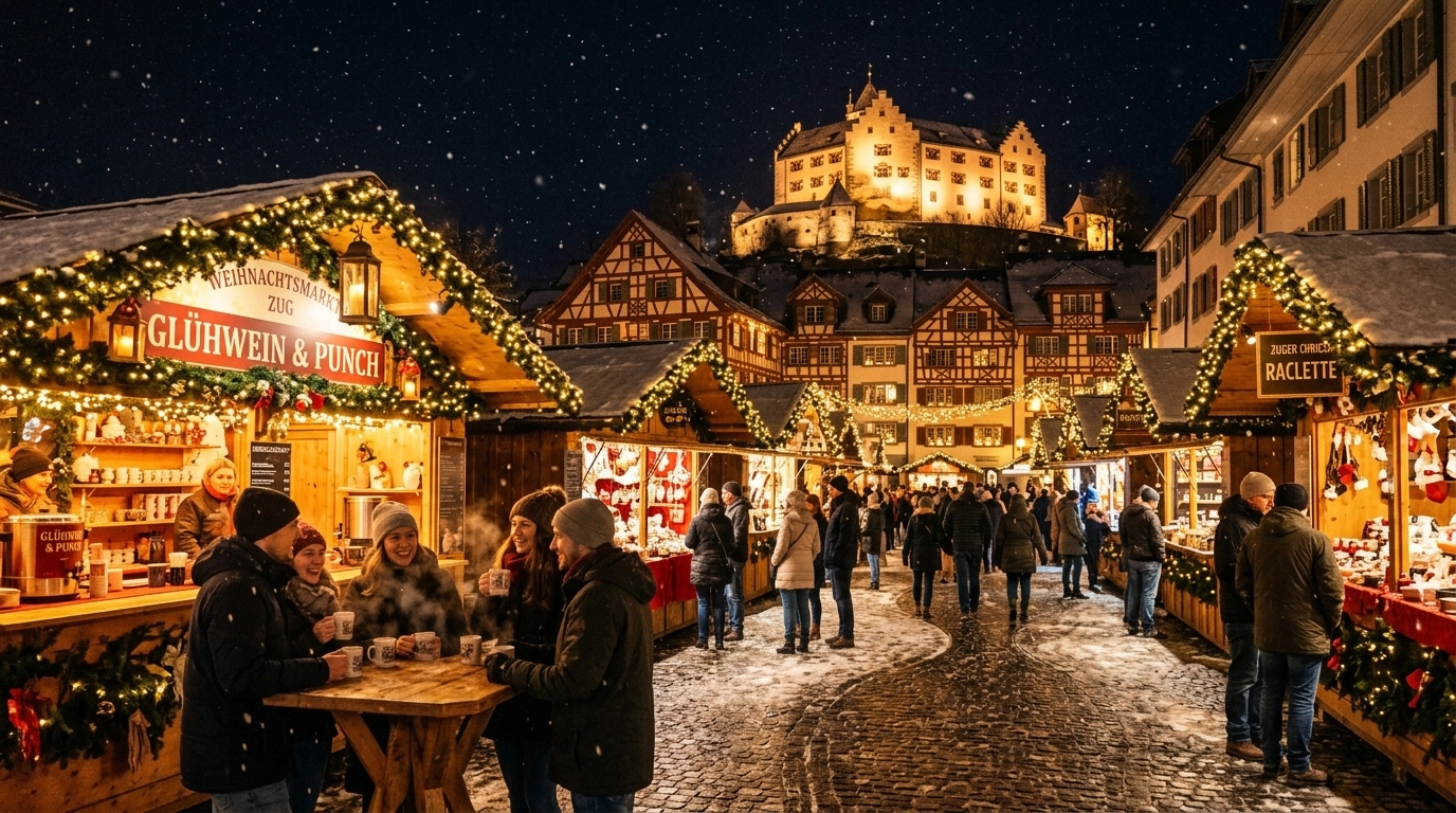Zuger Weihnachtsmärkte 2026 – Magischer Advent in Zug