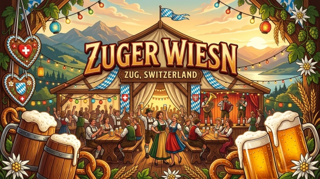 Zuger Wiesn 2026 in Zug (Schweiz) – Oktoberfest, Termine & Tickets
