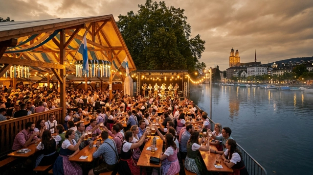 Zürcher Oktoberfest Bauschänzli 2026 – Wiesn-Stimmung auf der Limmatinsel