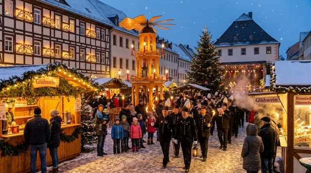 Zwönitzer Hutzentage 2026: Weihnachtsmarkt im Erzgebirge